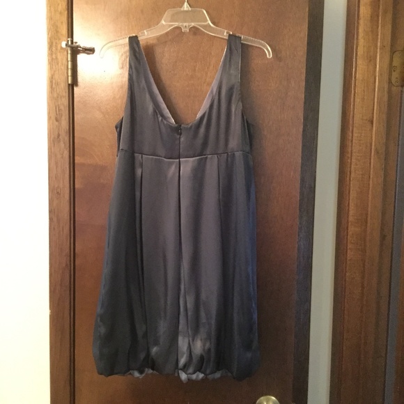 Onyx Nite Purple/Silver Ombré Balloon Hem Dress - Picture 3 of 8